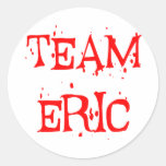Team Eric Round Sticker