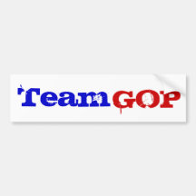 Team GOP Bumper Sticker