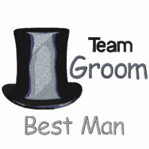 Team Groom - Best Man Embroidered Shirt