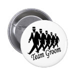 Team Groom (Men) Button