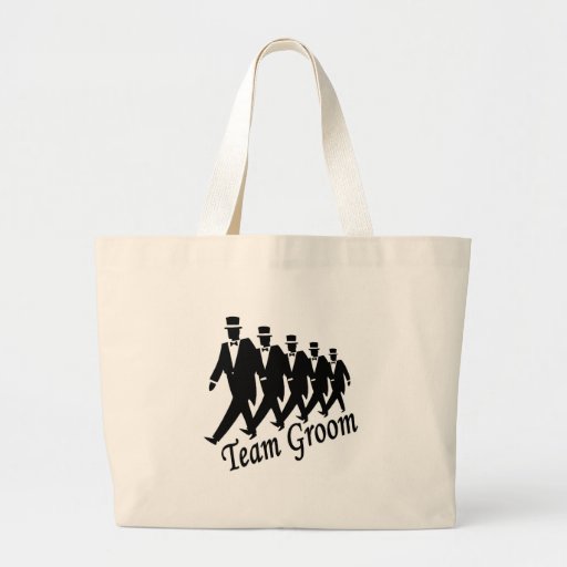 Team Groom (Men) Canvas Bag