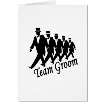 Team Groom (Men) Card
