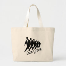 Team Groom (Men) Tote Bags