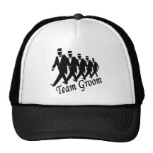 Team Groom Mesh Hats