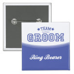 Team Groom-Ring Bearer (Stars) Button