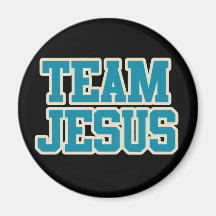 Team Jesus Fridge Magnet
