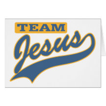 Team Jesus Greeting Card