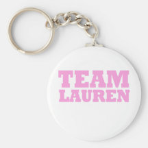 TEAM LAUREN KEY CHAINS