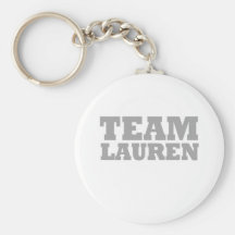 Team Lauren Keychain