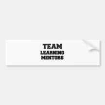 Team Learning Mentors Bumper Sticker