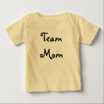 Team Mum t-shirts