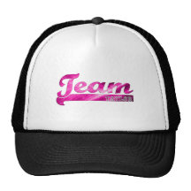Team Taylor-Pink Sparkle Hats