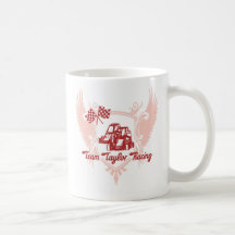 Team Taylor Racing Coffee Mug in Red