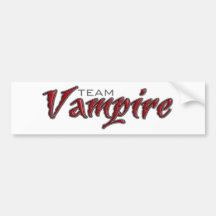 Team Vampire Bumper Stickers