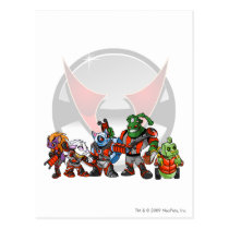 Team Virtupets Space Station Group postcards