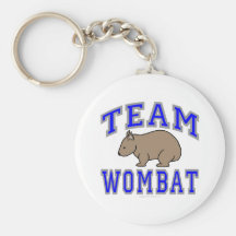Team Wombat II Keychain