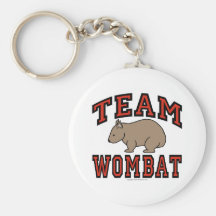 Team Wombat III Key Chains