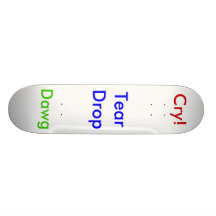 Tear Drop Skateboard