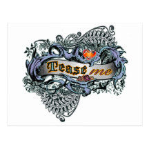 Tease Me Postcard