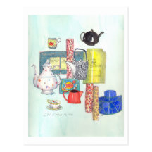 Teatime Post Card