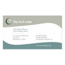 Tech Curves Business Card