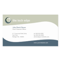 Tech Curves Business Card