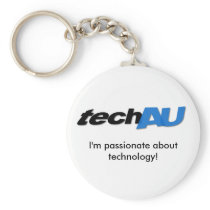 techAU keyring keychains