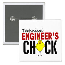 Technical Engineer's Chick Pins