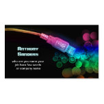 technology business card