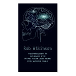 technology computing circuit brain business card