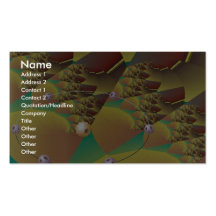 Tectonic movement Orbit Business Card