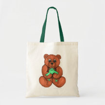 Teddy  Bear and Frog Bag