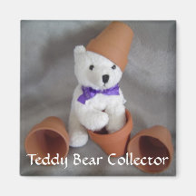 Teddy Bear Collector Refrigerator Magnets