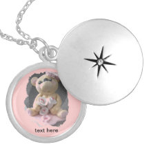 Teddy bear girl jewelry