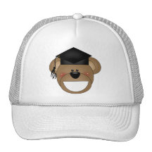 Teddy Bear Graduation T-shirts and Gifts Mesh Hats