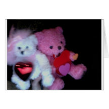teddy bear valentine Photo 9729 Greeting Card