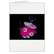 Teddy Bear Valentine Photo 9894 Greeting Cards