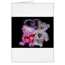 teddy bear valentine Photo 9954 Greeting Card