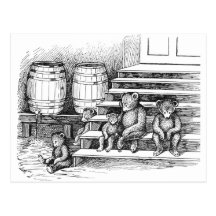 Teddy Bears Have Drunk Too Much Cider Post Cards