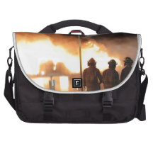 Ted's Garage Fire Clinton IL Easter 2013 Laptop Bag