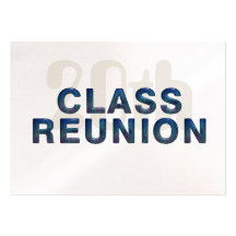 TEE 20th Class Reunion Business Card Templates
