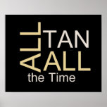 TEE All Tan All the Time Print