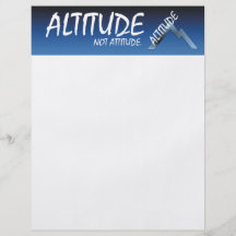 TEE Altitude, Not Attitude Flyer Design