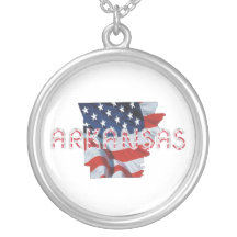 TEE Arkansas Patriot Personalized Necklace