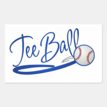 Tee Ball Stickers