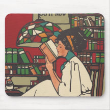 TEE Book Worm Mousepads