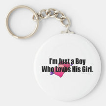 TEE Boy Loves Girl Key Chains