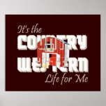 TEE Country Western Life Print