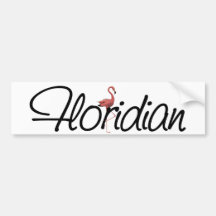 TEE Floridian Bumper Stickers