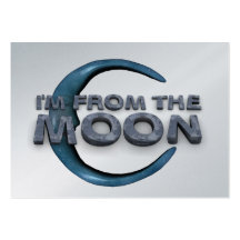 TEE From the Moon Business Card